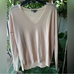 Vince v neck oversized sweater